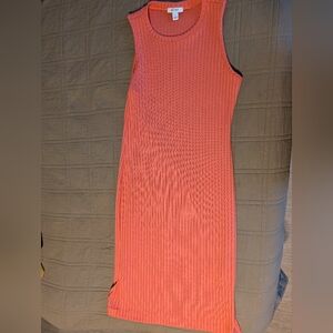 Nine West Pink Ribbed Knit Top